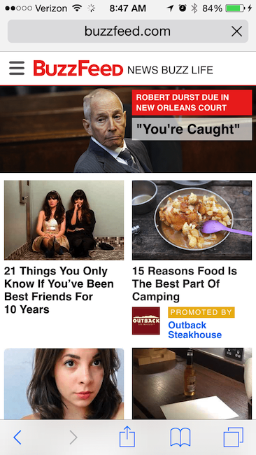 BuzzFeed_Mobile Design