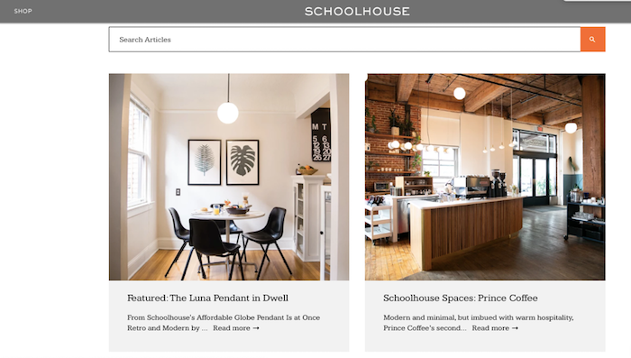 Schoolhouse home tours