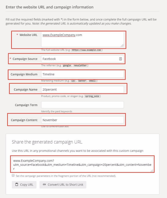 Use parameters to track specific pages.