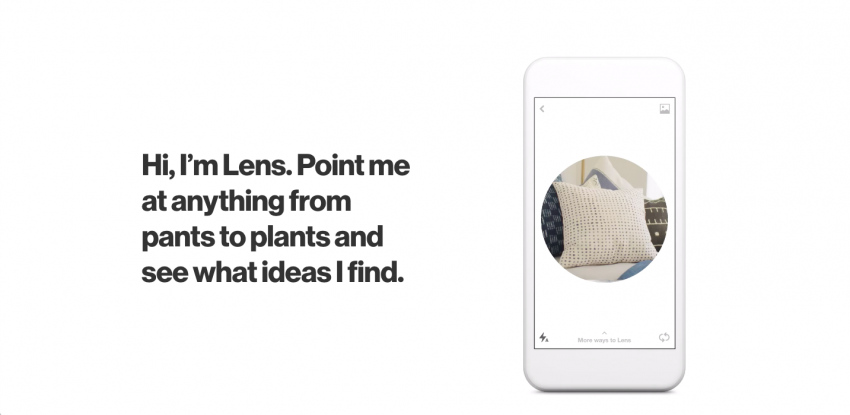 example of Pinterest's visual search tool, Lens