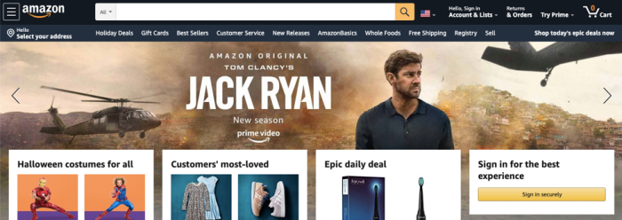 Amazon colors brand identity