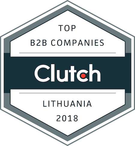 badge for best business service providers in lithuania in 2018