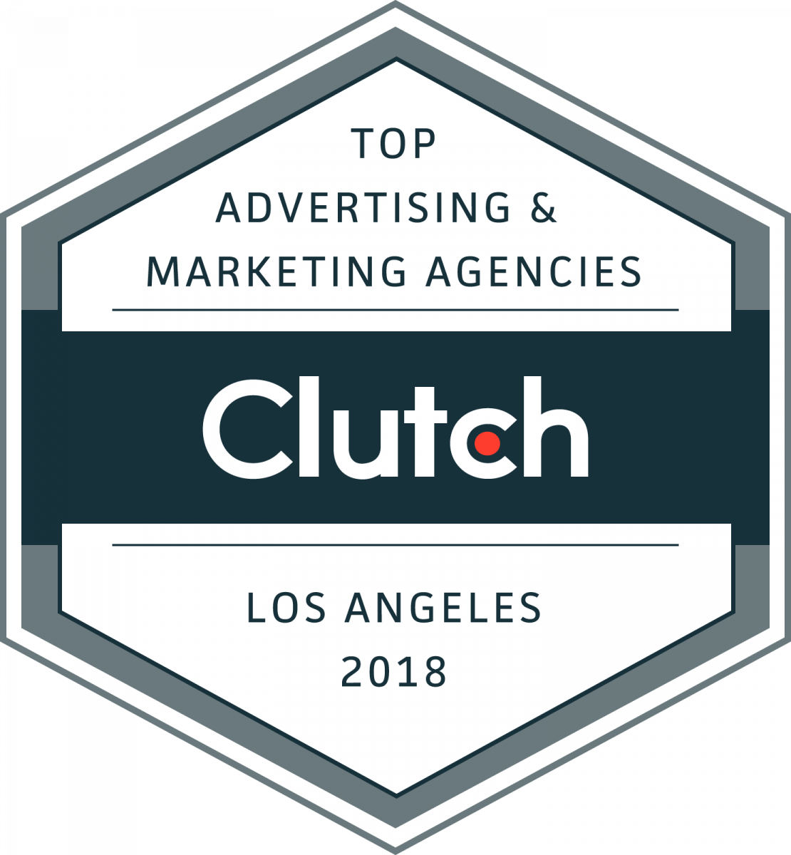 Top Advertising & Marketing Agencies Los Angeles Badge 2018