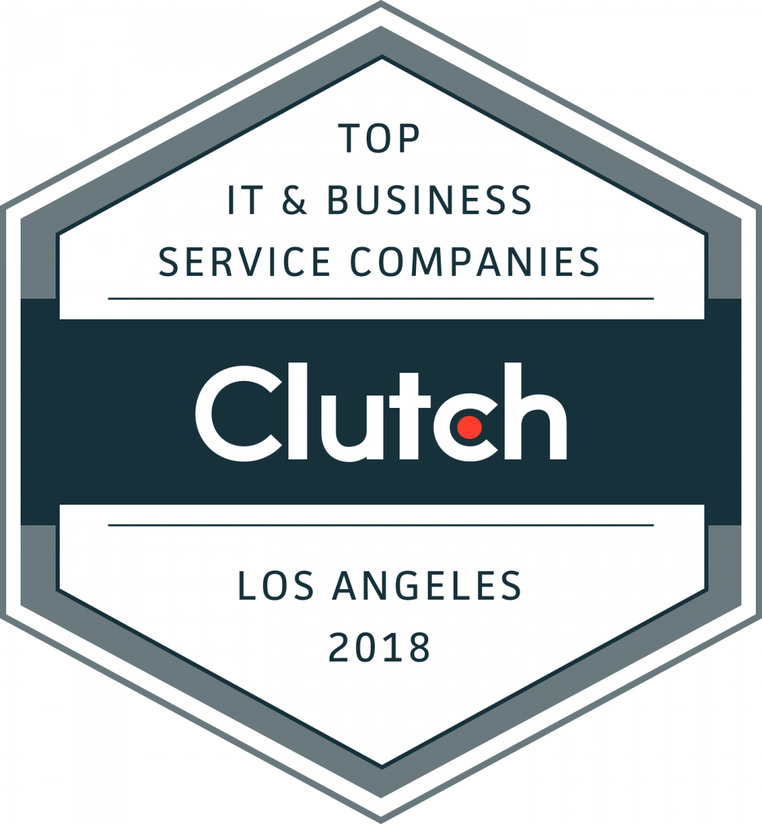Top IT & Business Service Companies Badge Los Angeles 2018