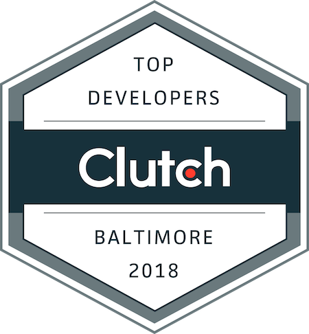 badge for top development companies in baltimore in 2018