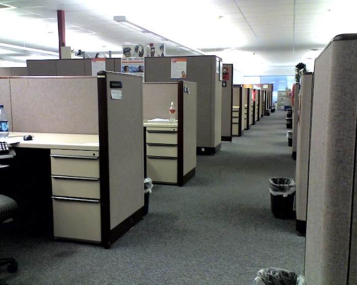 Cubicle layout office