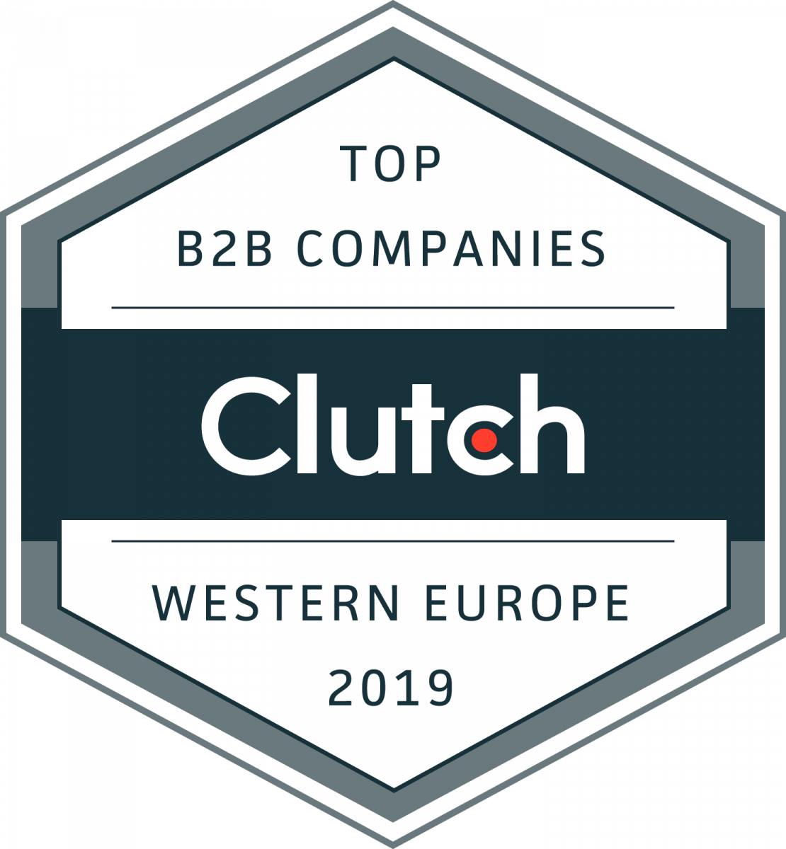 Clutch Award - Western Europe B2B Companies