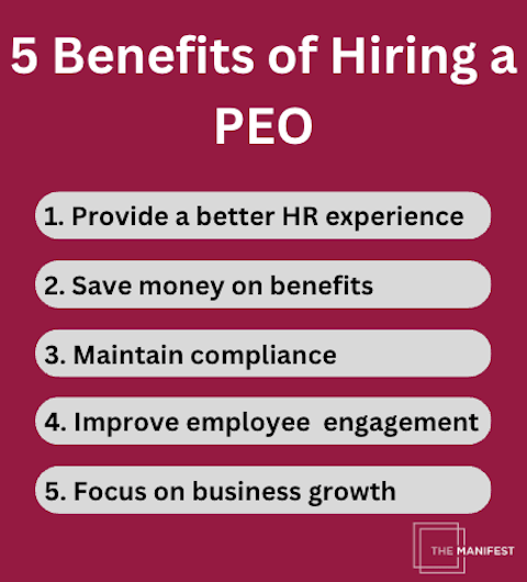 5 Benefits of Hiring a PEO List