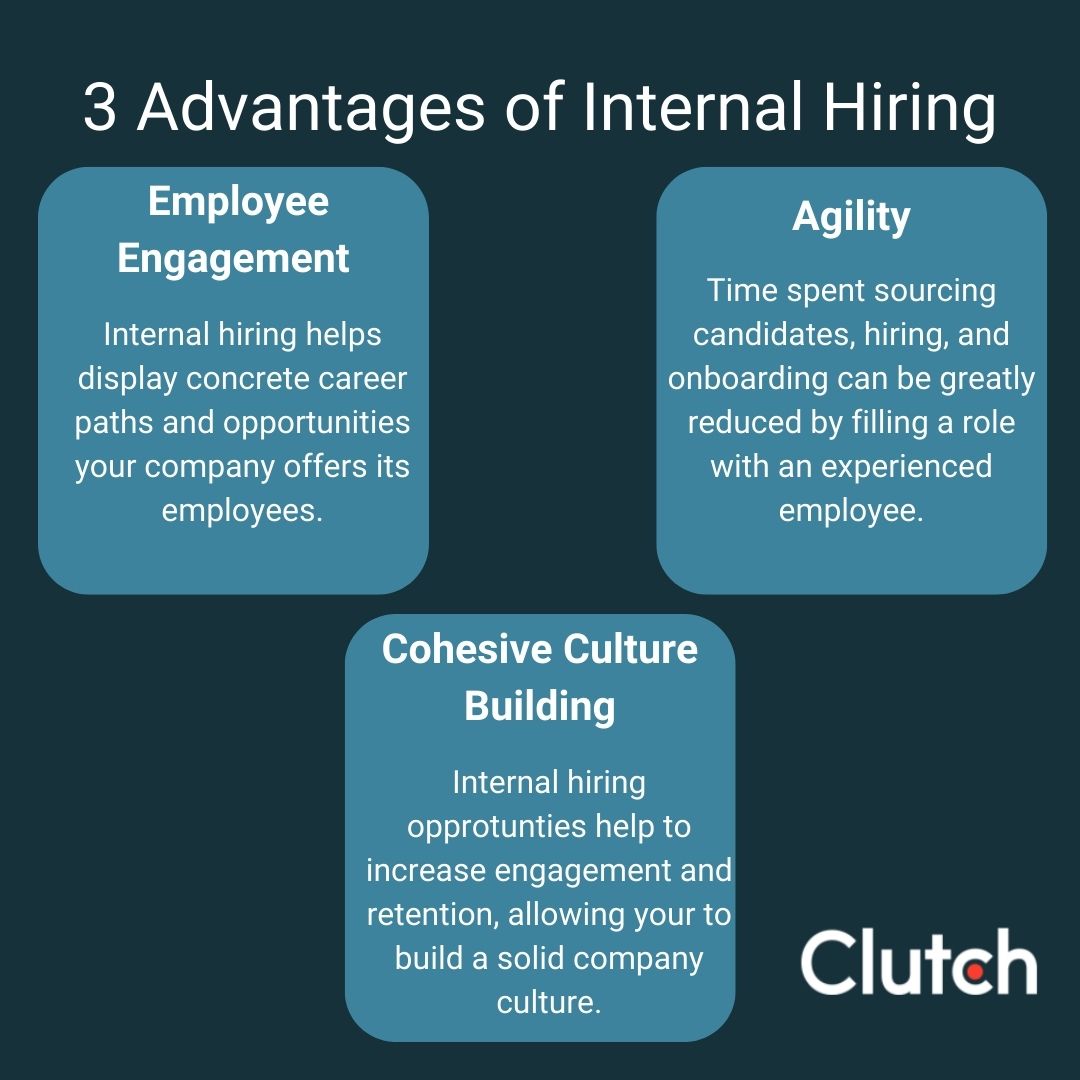 3 Advantages of Internal Recruiting | Clutch.co