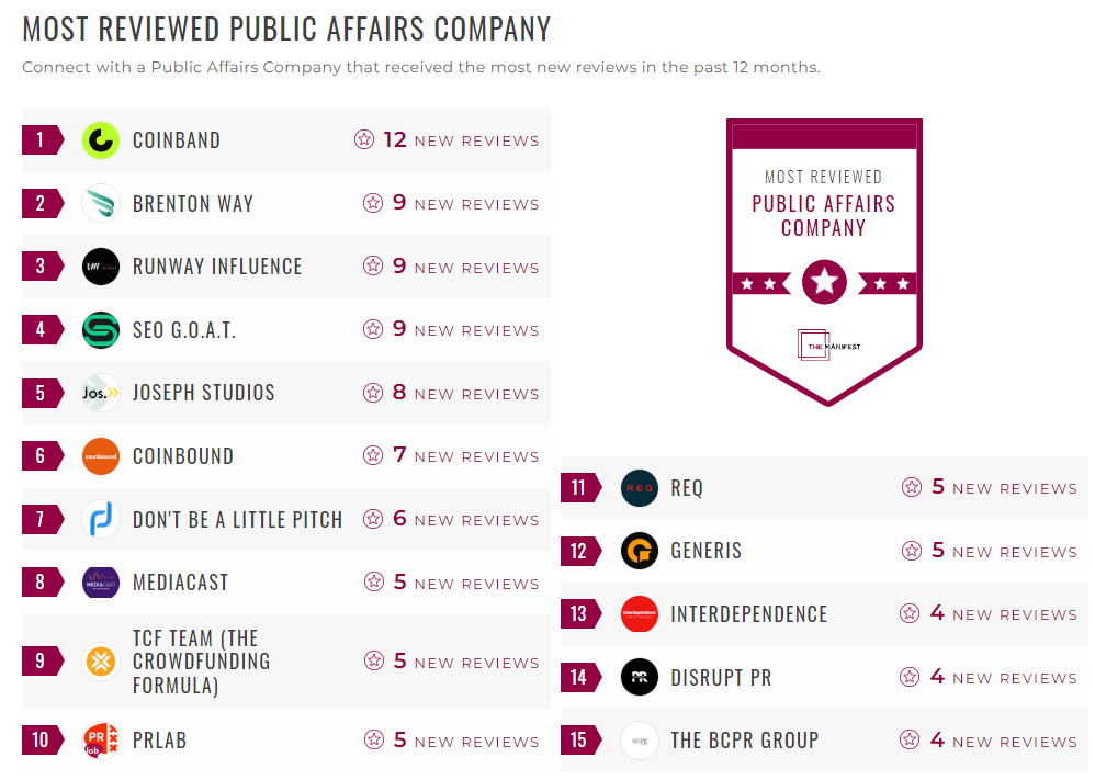 Public Affairs PR