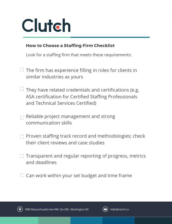 staffing firm checklist