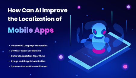 How can AI improve the localization of mobile apps