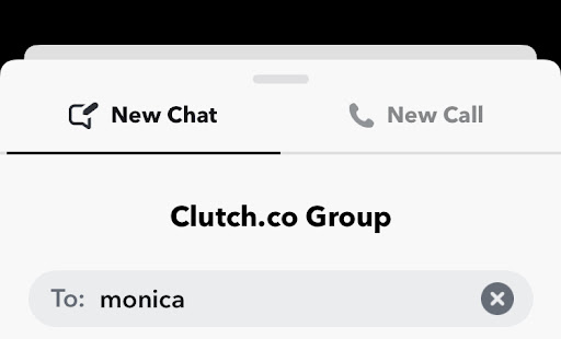 Add members by searching for friends in the search bar