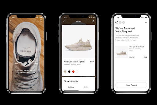 Nike's mobile experience