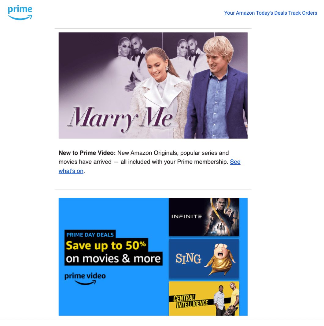 amazon prime newsletter