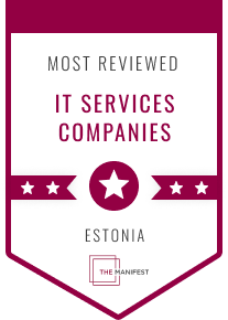 Estonia IT Services B2B Leaders Badge 2022