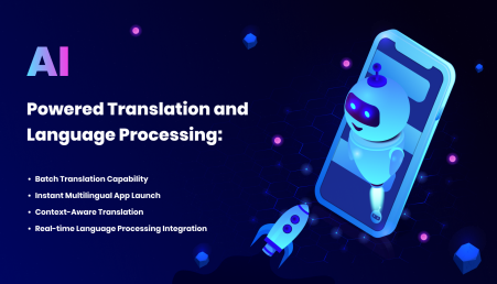 AI powered translation and language processing