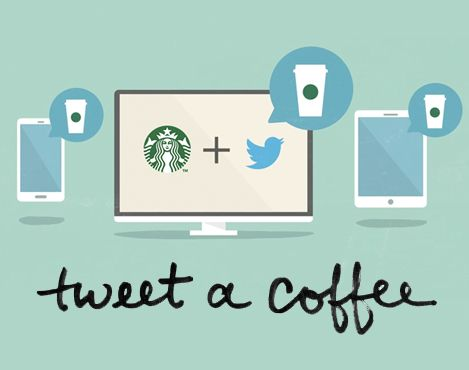 Starbucks Tweet a Coffee