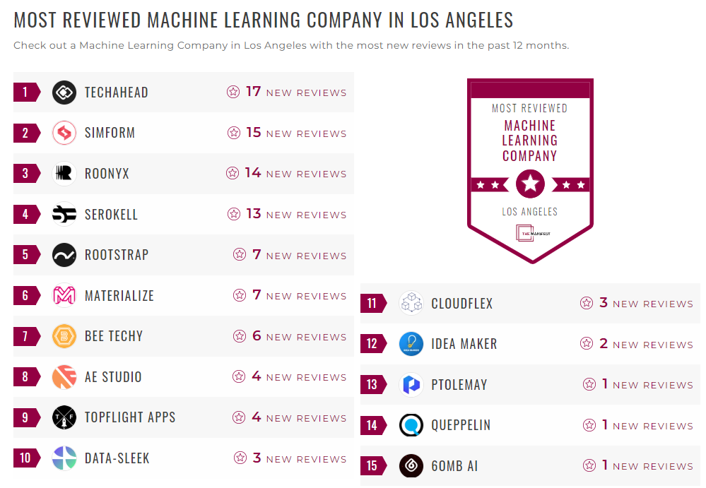 Machine Learning Companies