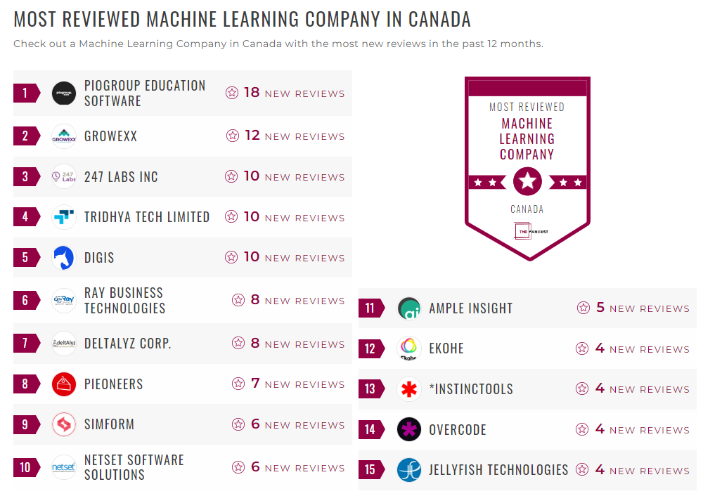 Machine Learning Companies