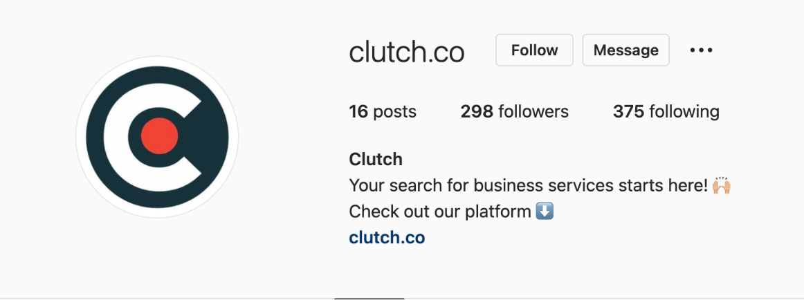 clutch instagram
