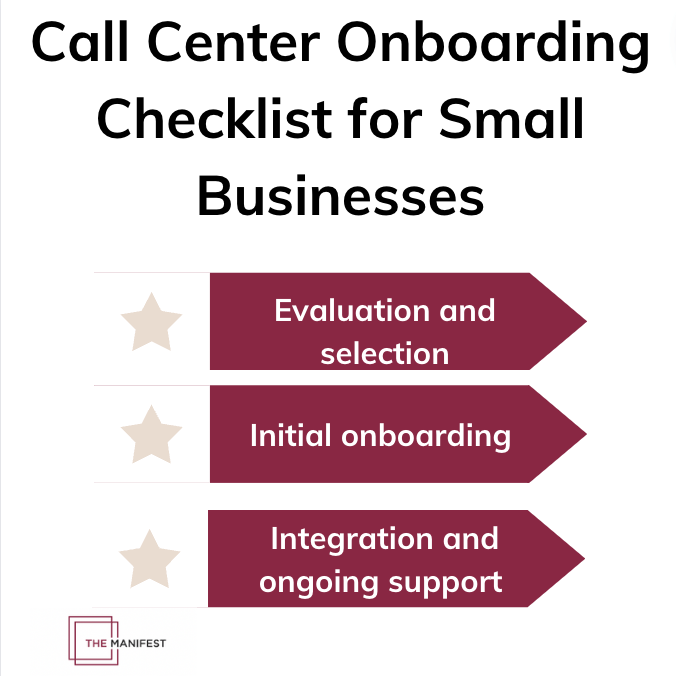 phases for call center onboarding 
