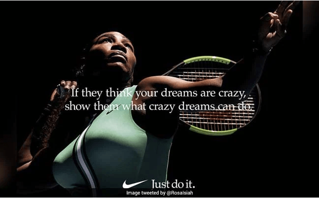 Serena Williams Nike ad