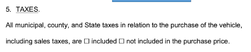 Include tax information