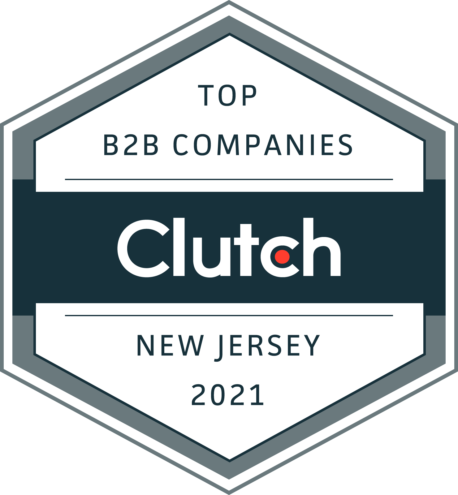 New Jersey B2B Leaders Badge 2021
