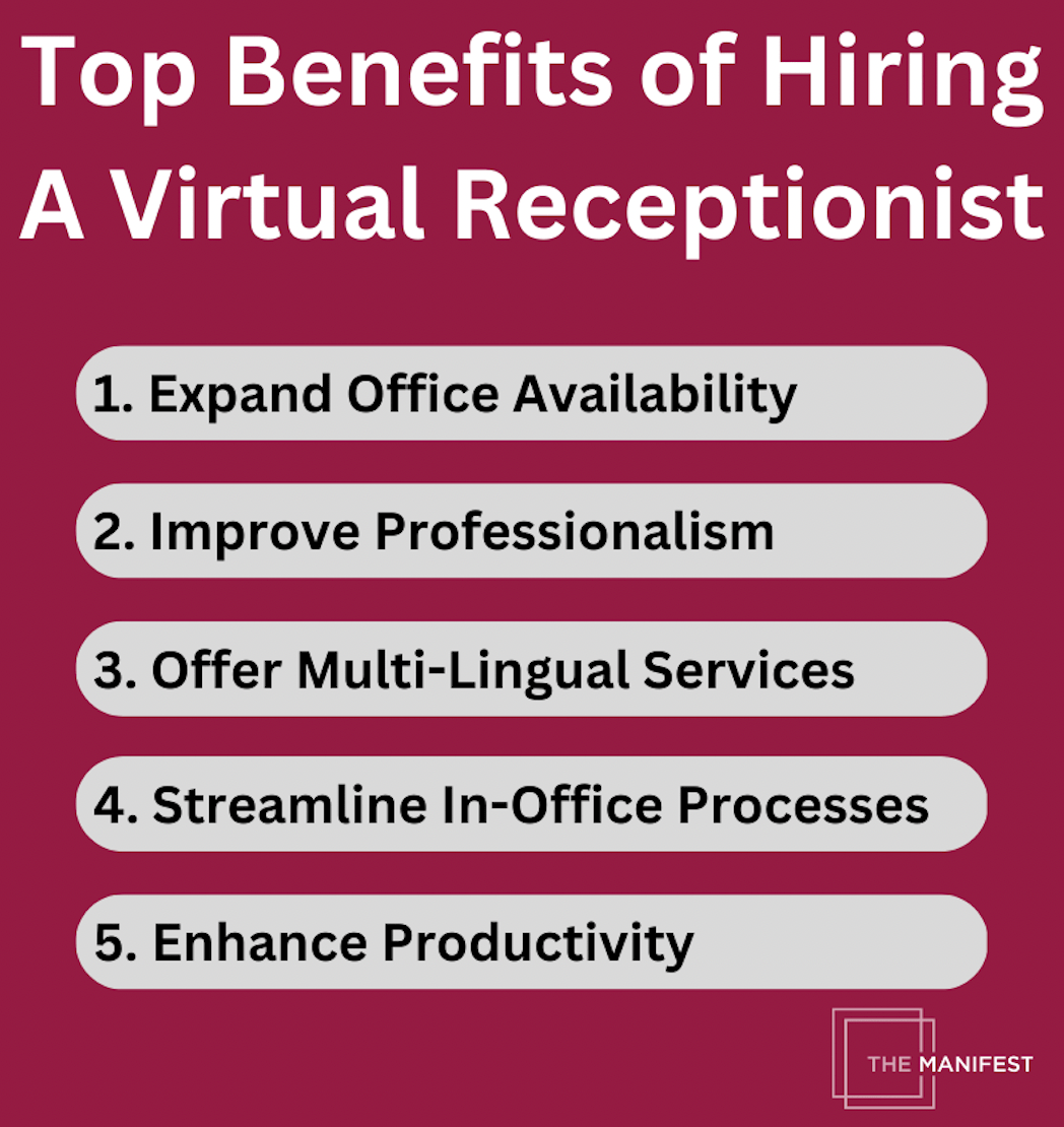 Top Benefits of Hiring a Virtual Receptionist