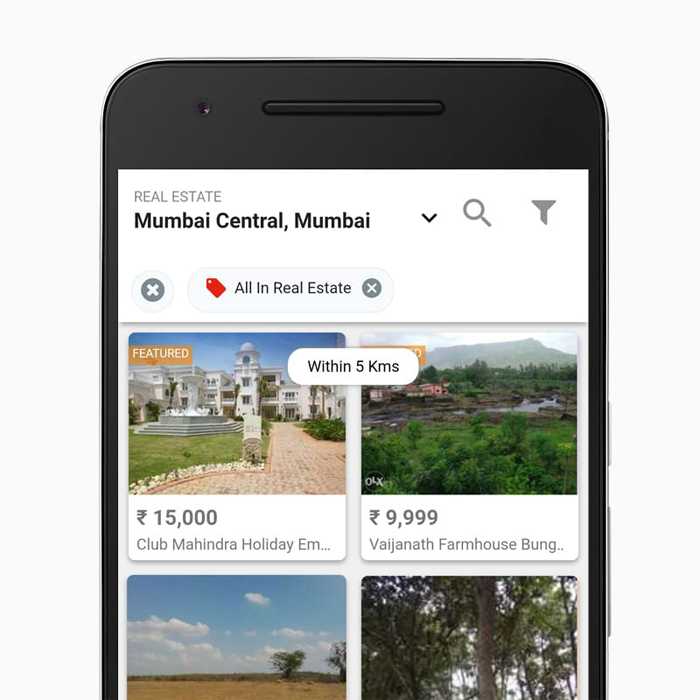 OLX's progressive web app