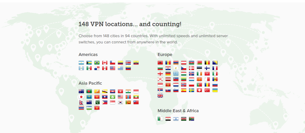 By choosing a VPN with a lot of different locations, you can view the SERP rankings in more countries.