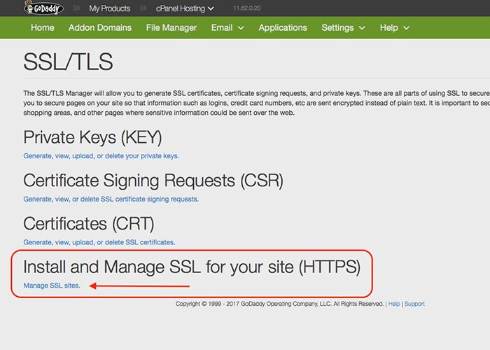 Install and Manage SSL