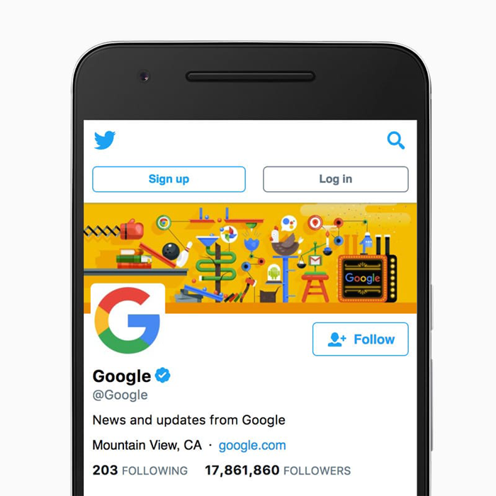 Twitter's progressive web app