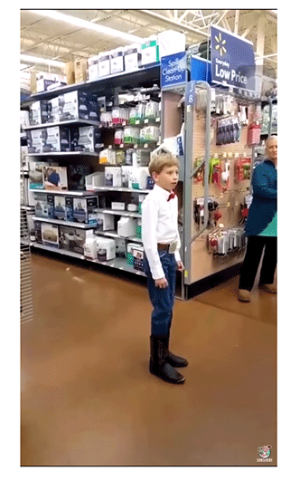 Walmart yodeling video