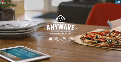 Domino's Anyware campaign