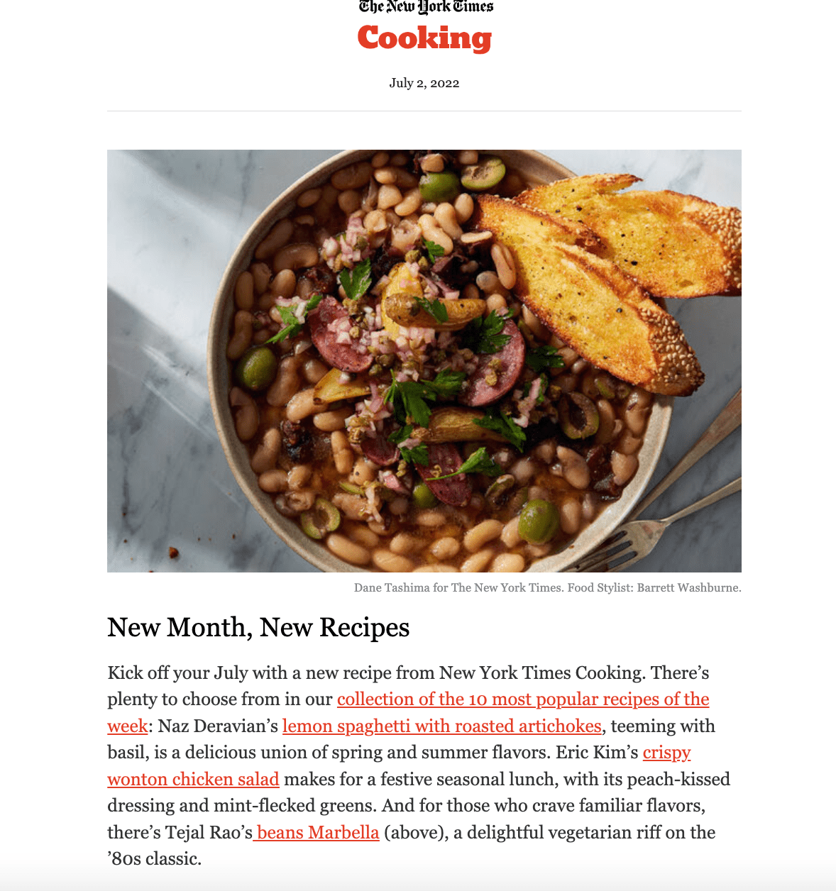 nyt cooking