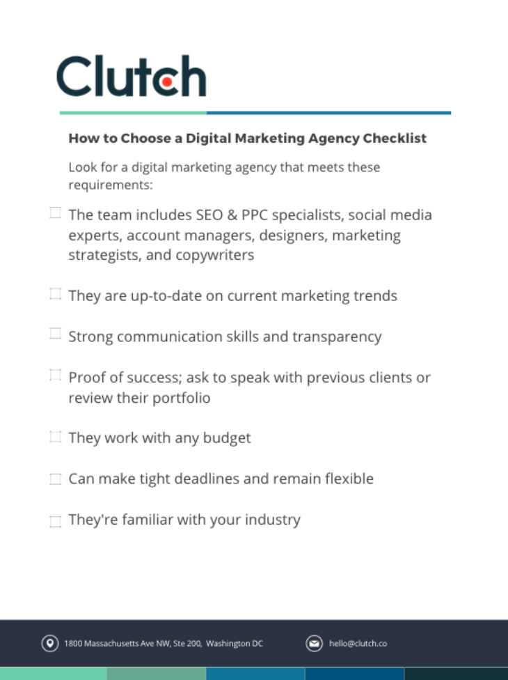 digital marketing checklist