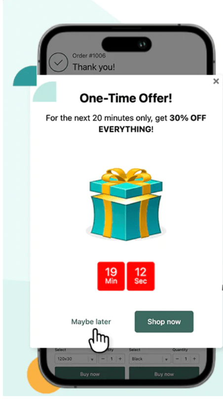 one-time offer