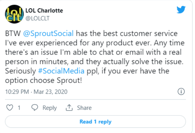 sprout social