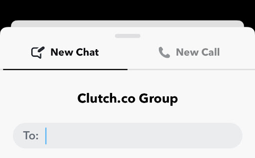 Change the Snapchat Group Name on the top of the screen