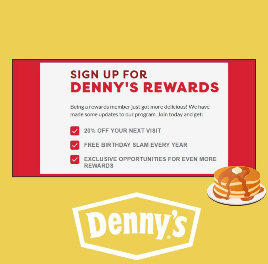 dennys facebook rewards