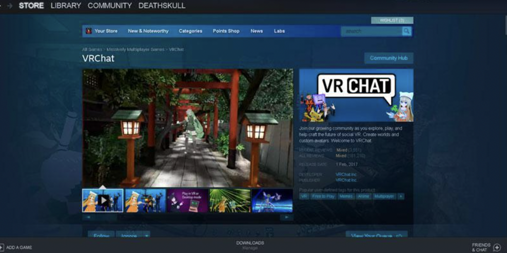 how to use VRChat without VR headset -- on PC