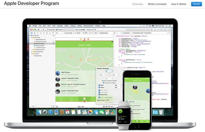 Apple Developer Program screenshot
