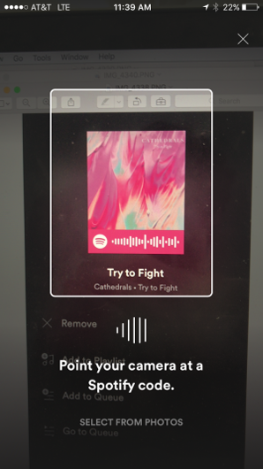 Spotify's version of QR codes, Spotify codes