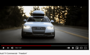 Audi Freedom Commercial 