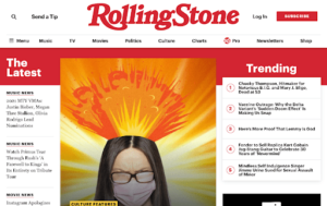 Rolling Stone Layout 