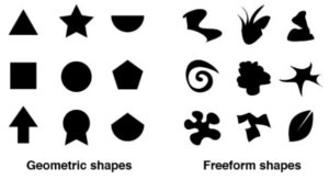 Geometric vs. Freeform Shapes
