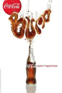 Coca-Cola Typographic Ad