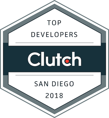 badge for top development companies in san diego